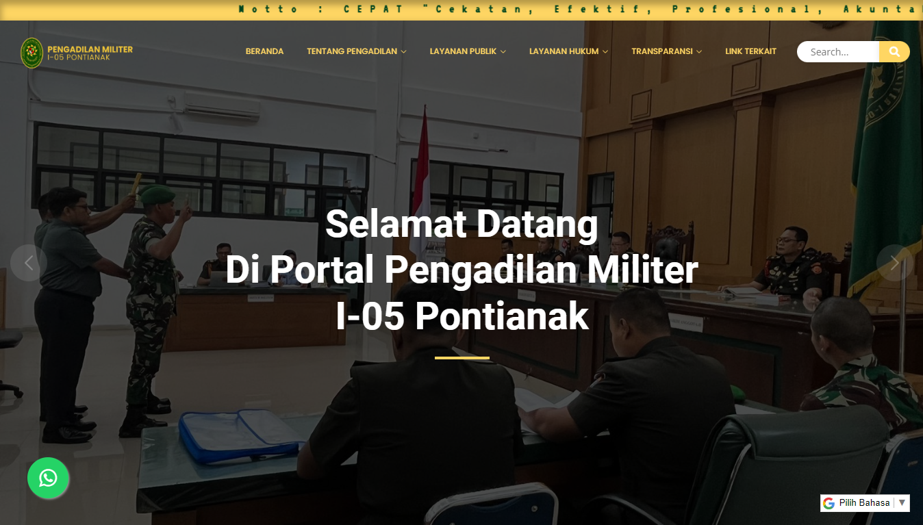 Web Pengadilan Militer